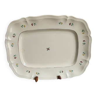 Sarreguemines rectangular dish