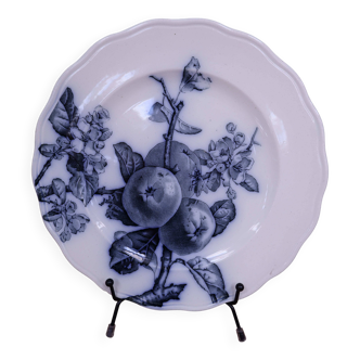 Assiette plate bwm&c modèle "pomona"  terre de fer