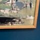 Original Swedish Oil on Canvas – “Abstract Landscape” by S. Hamlet – Dated 1960 – Vintage and Framed – 66 × 48 cm (26" × 18.9")