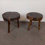 Brutalist Side Tables