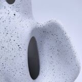 80s design ceramic owl lamp