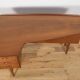 Bureau vintage Boomerang en teck par Peter Løvig Nielsen, Danemark, 1970
