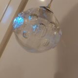 Vintage glass pendant lamp