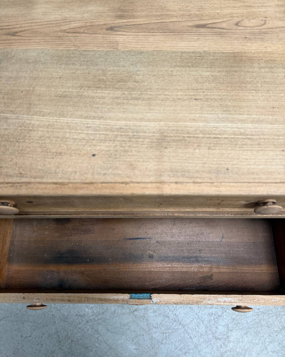 Art Deco wooden chest of drawers (renovated)