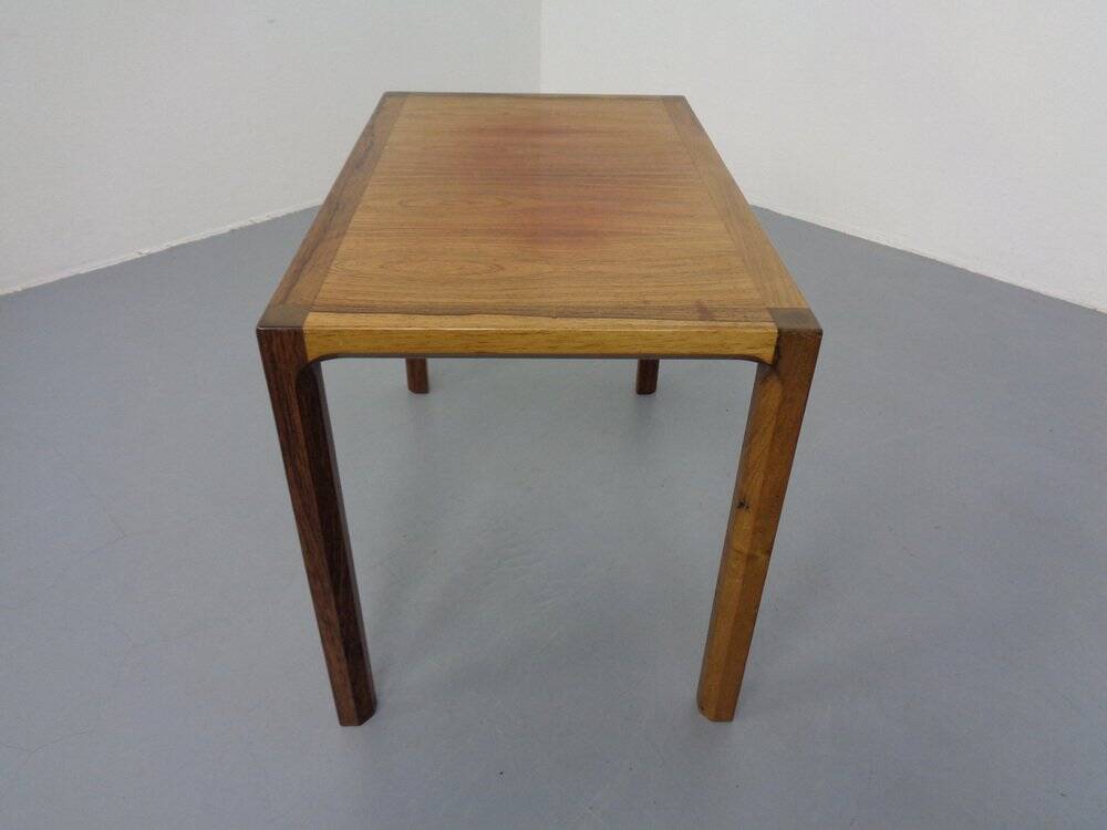 Danish Side Table in Rosewood, 1960s