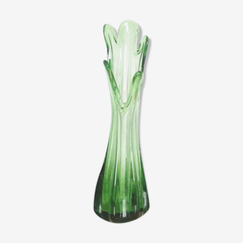 Vase corolle verre