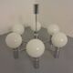 Opaline Glass Pendant Lamp from Sölken Leuchten, Germany, 1960s