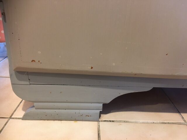 Buffet 2 pieces vintage mado