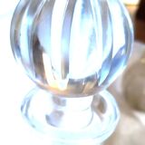 Cut crystal carafe with stopper