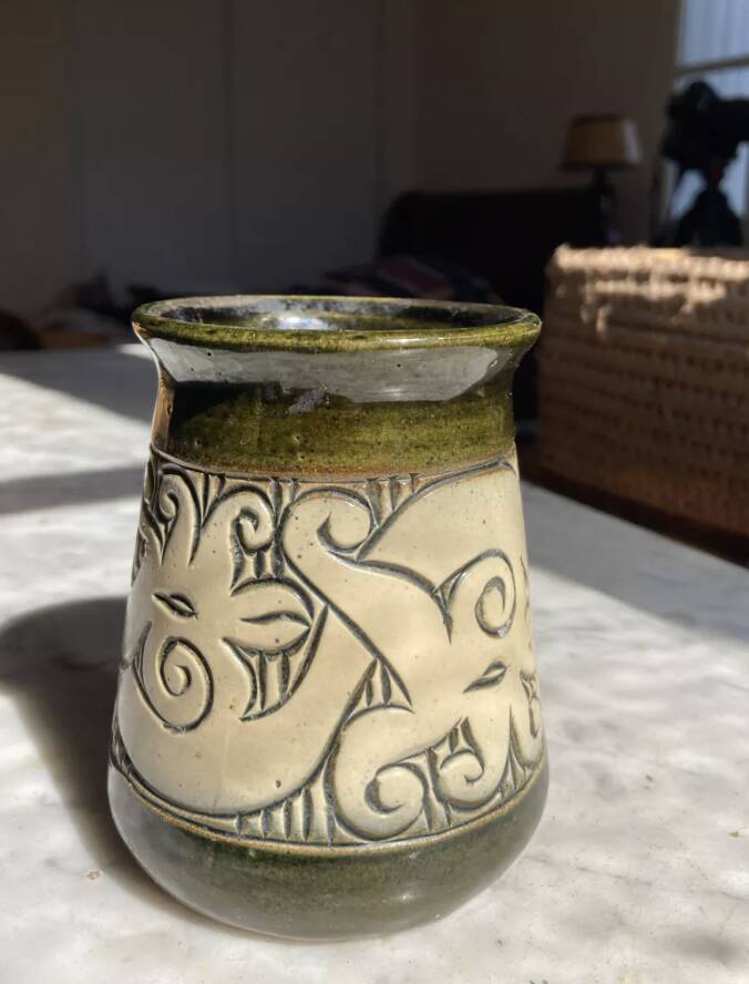 Petit vase céramique art déco 1930