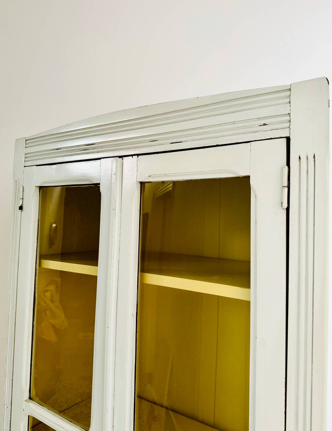 Parisian wardrobe with two glass doors