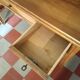 Solid walnut graduated desk