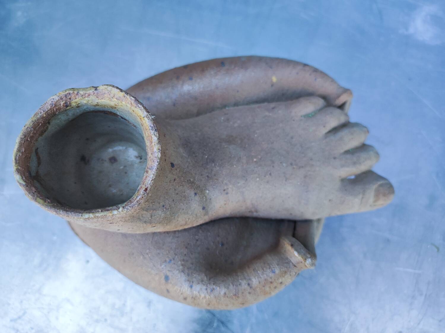 Vintage stoneware vase