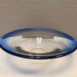 Vase and Bowl made of several layers of glass with inlaid air ‘bubbles’ from Swedish Visby glass 92