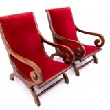 Pair of armchairs from the 1920s, Northern Europe.