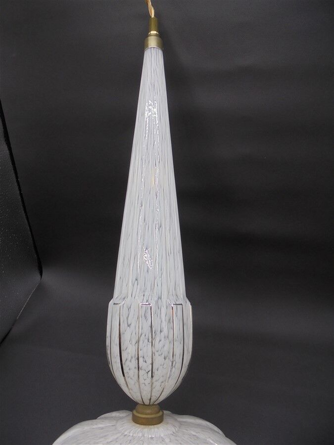 Speckled glass hanging