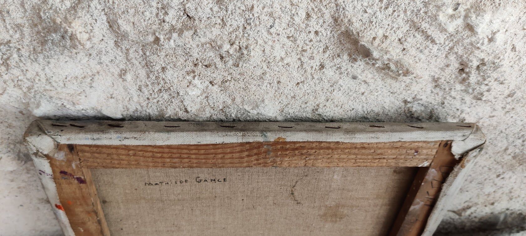 Marine painting by Malthilde Gance