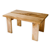 Solid oak coffee table, minimalist / contemporary design
