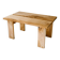 Solid oak coffee table, minimalist / contemporary design
