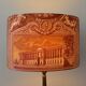 Abat-jours toile de Jouy motif "Monuments de Paris"