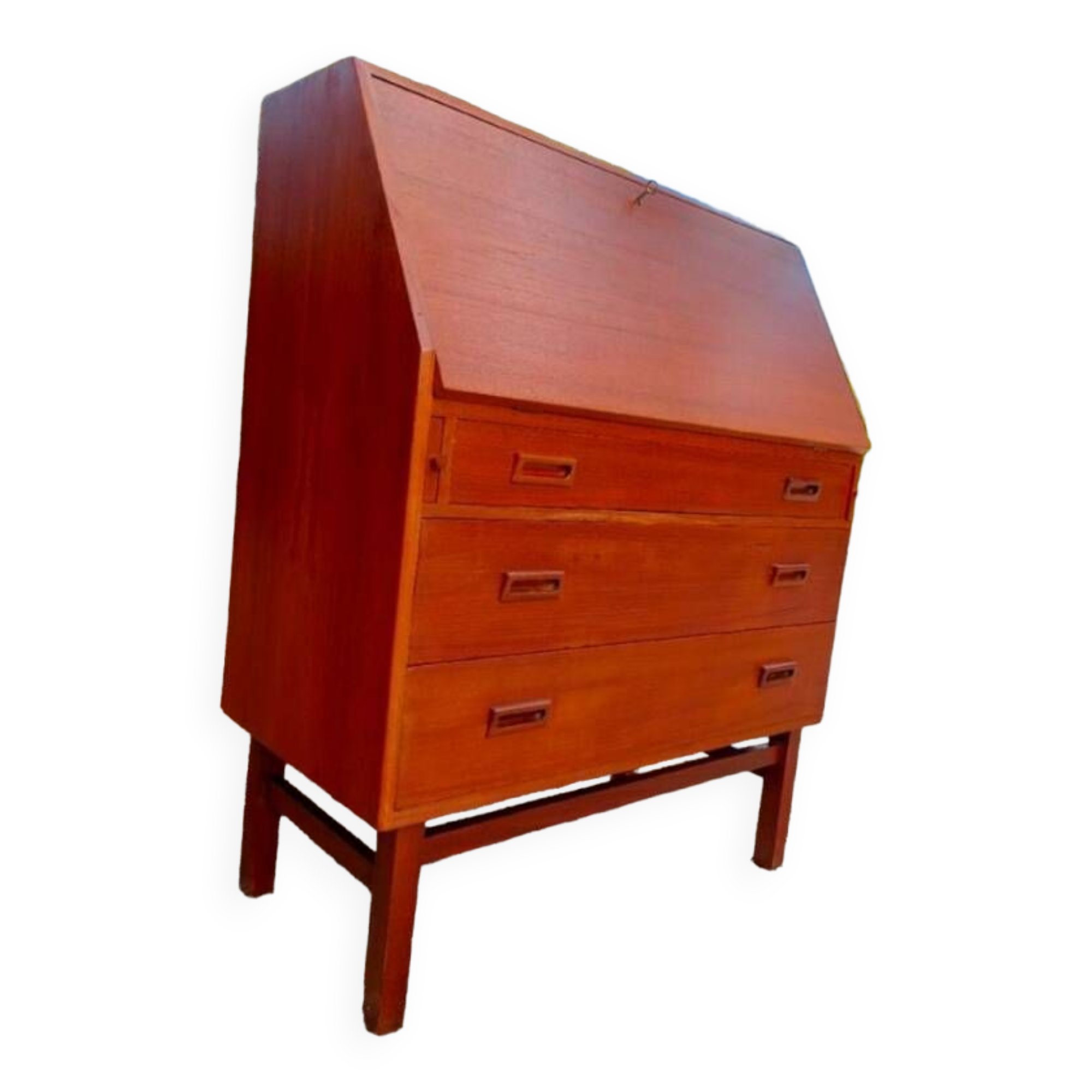 Arne Wahl Iversen Scandinavian secretary desk 1950-70