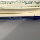 Terre de Fer Guadeloupe Debray gray blue dish