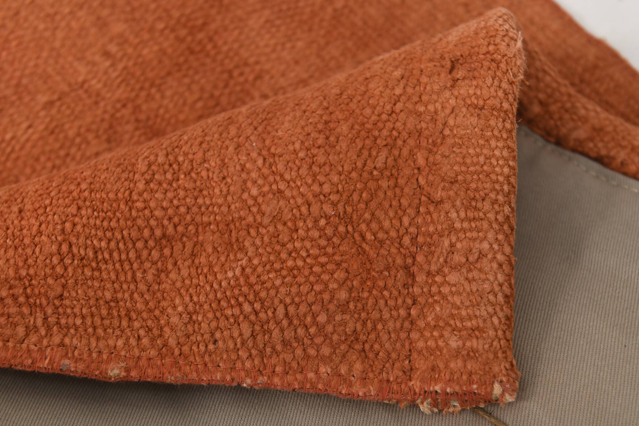 2x8 Brunt Orange Vintage Runner Rug, 52x234Cm