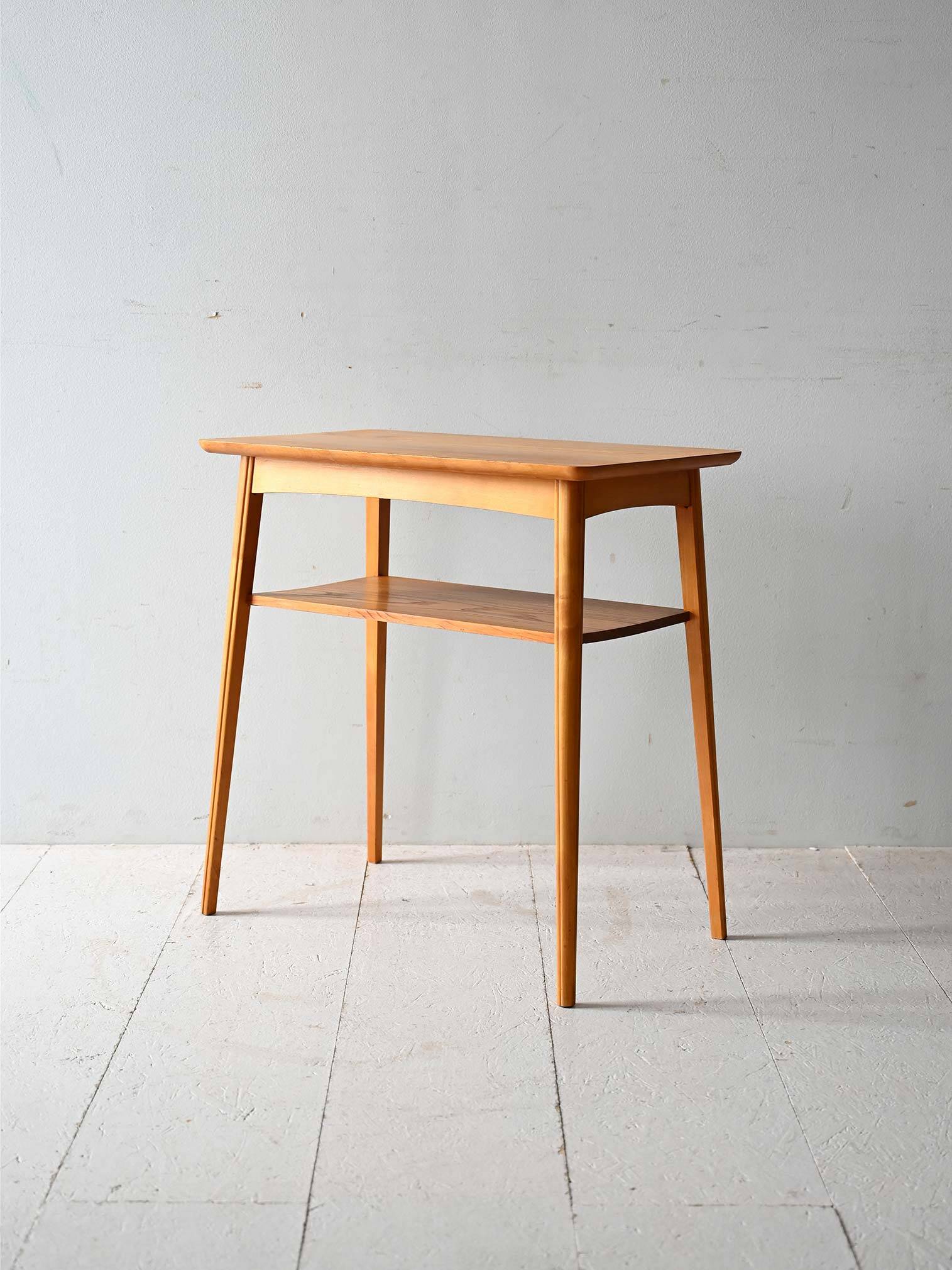 1960s Scandinavian Coffee Table in Solid Pine