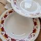 4 vintage deep plates L'Amandinoise Carnac