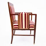 A pair of antique armchairs from the late 19th century, France. After renovation.