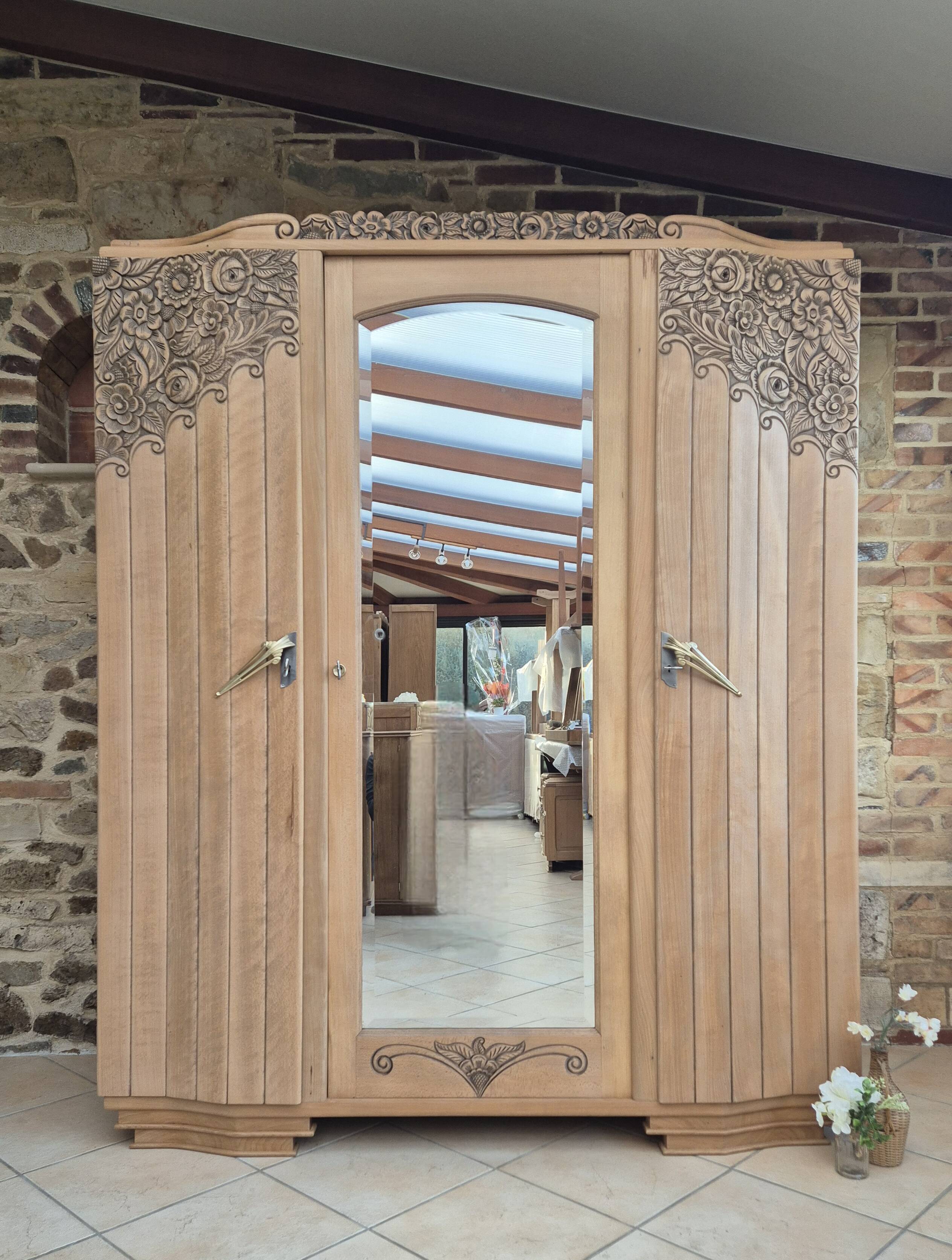 Art deco wardrobe
