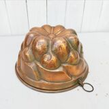 Old copper cake mold, nineteenth