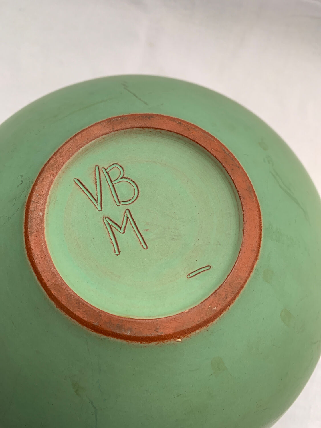 Vase signed VBM