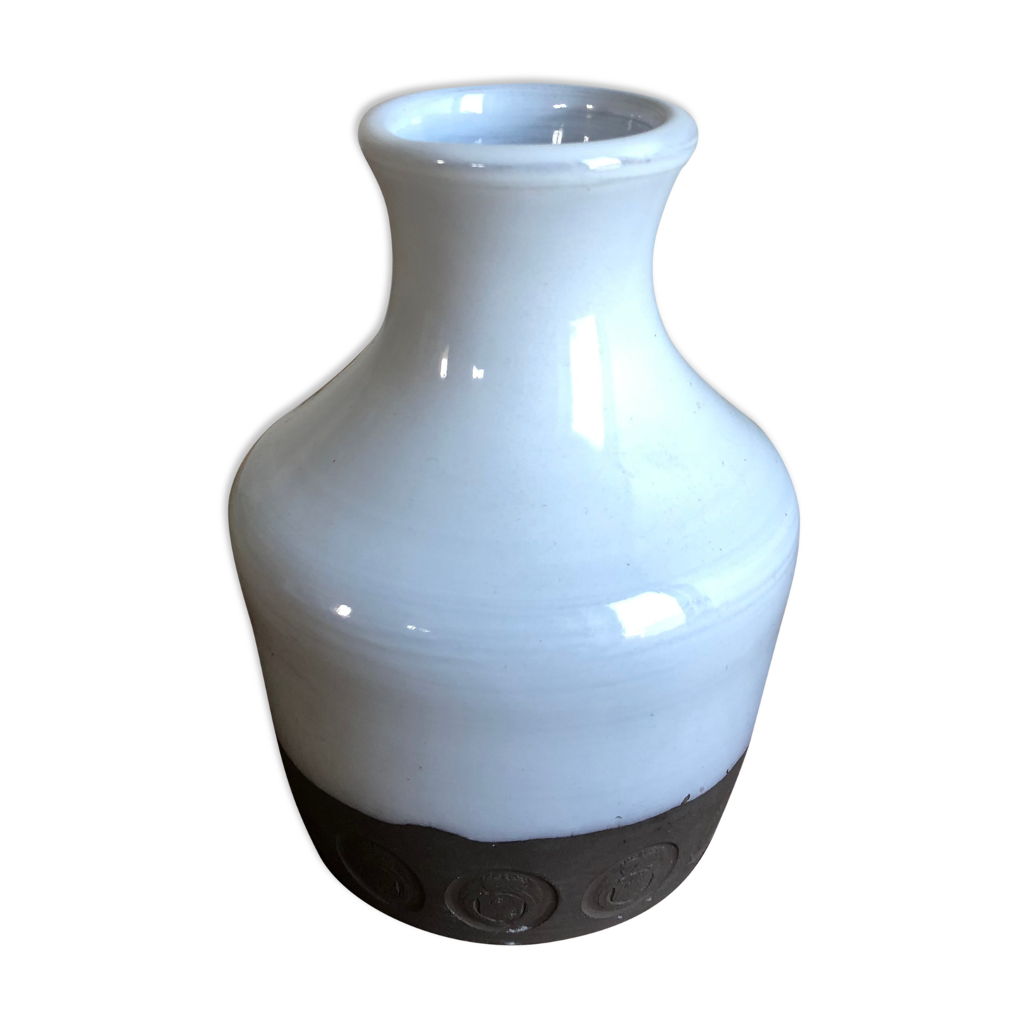 Vase bicolore Ernenwein Marmoutier d'Alsace