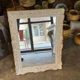 Miroir bois sculpté