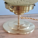 Clichy glass table lamp