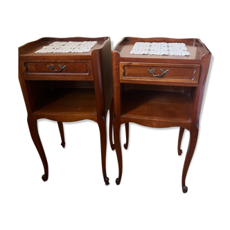 Pair bedside tables
