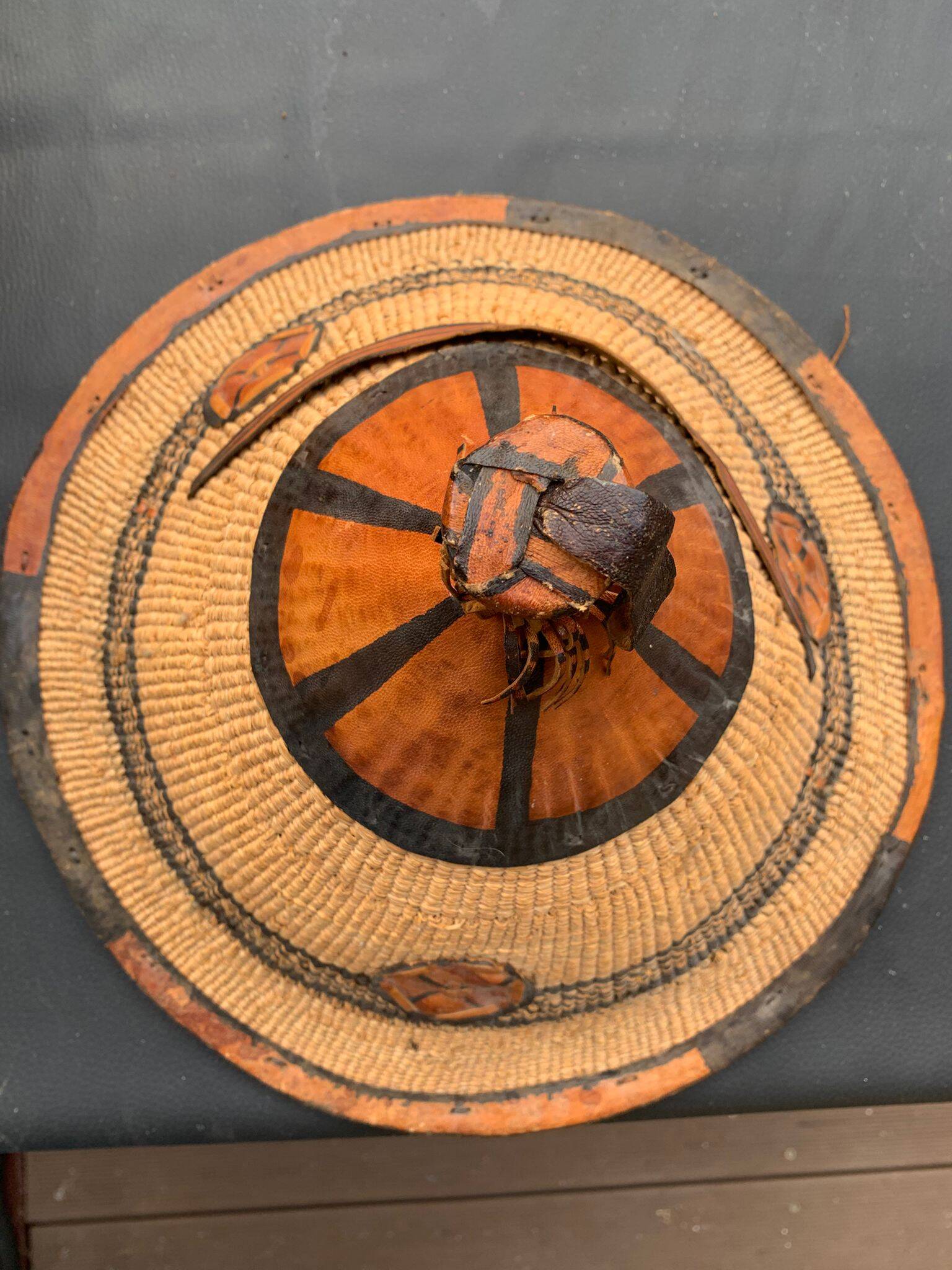 Fulani shepherd tribal hat from Africa