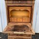 Louis-Philippe secretary, mid-19th century, in walnut burl.