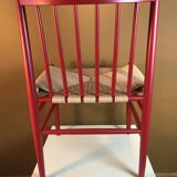 Oak j80 chair by Jørgen Bækmark for Fdb Mobler