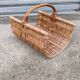 Wicker log basket 1970