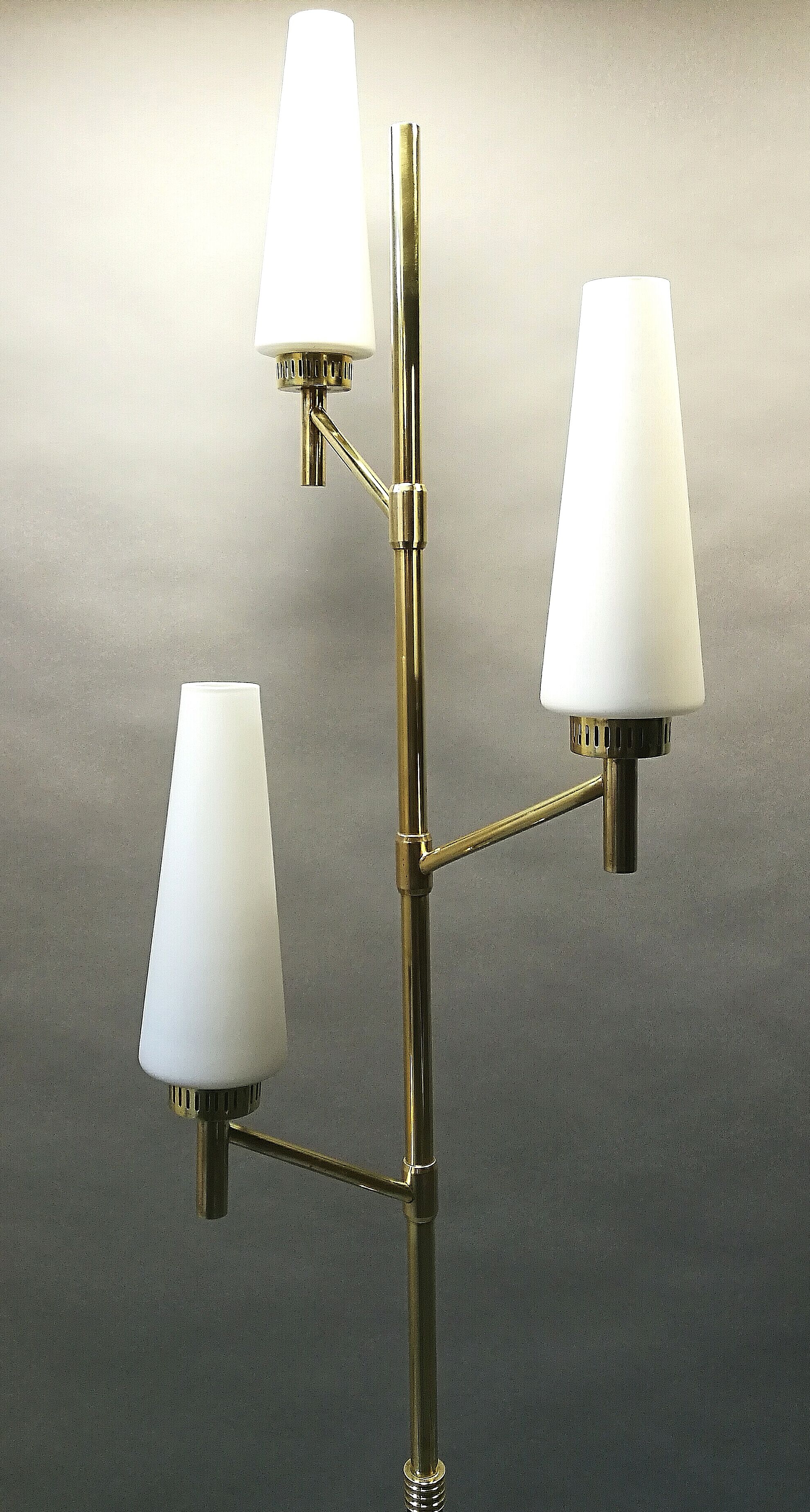 Floor lamp monix 60s black and gold