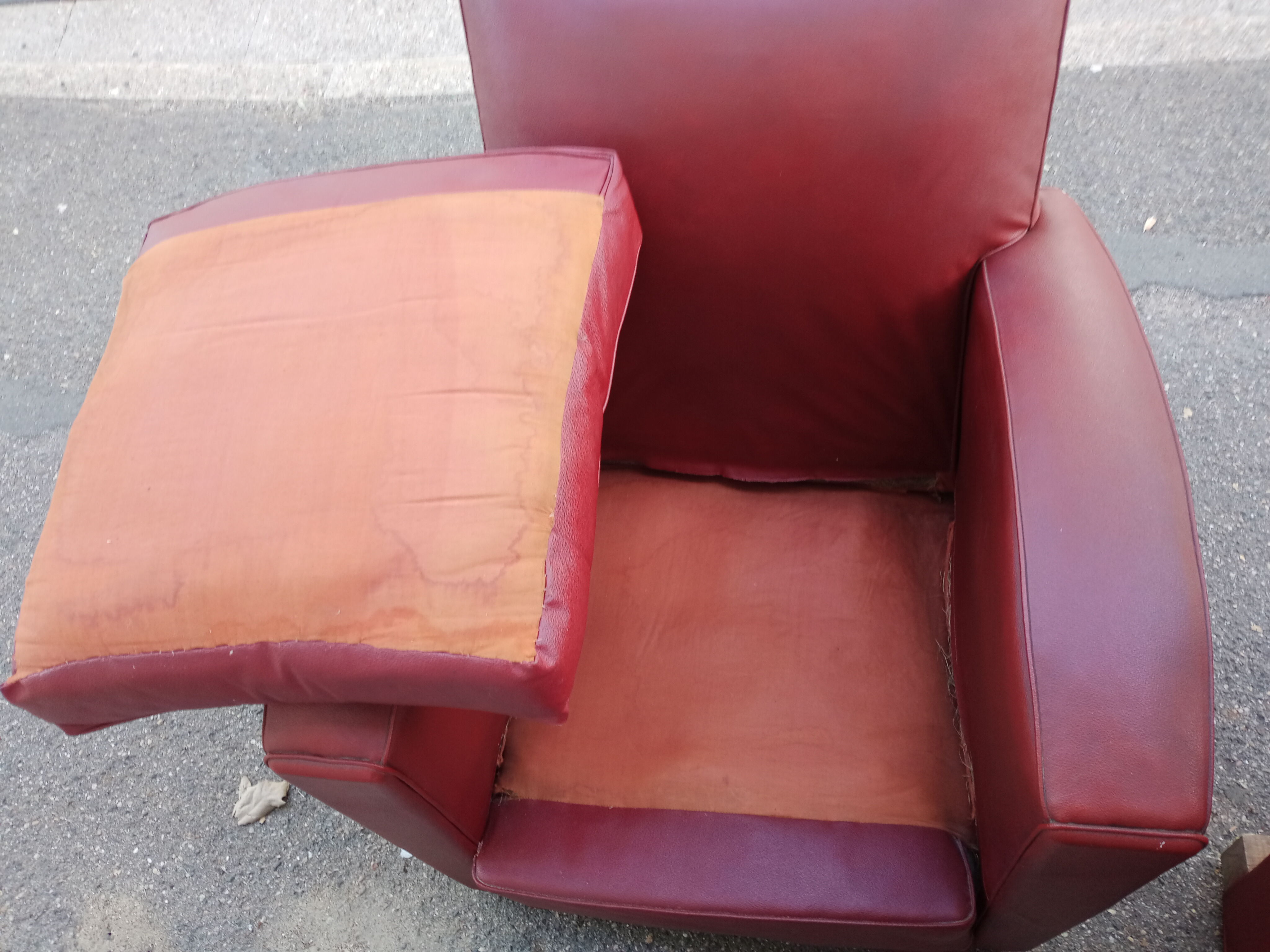 Skaï club armchair 1940