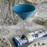 6 verres à cocktails en cristal