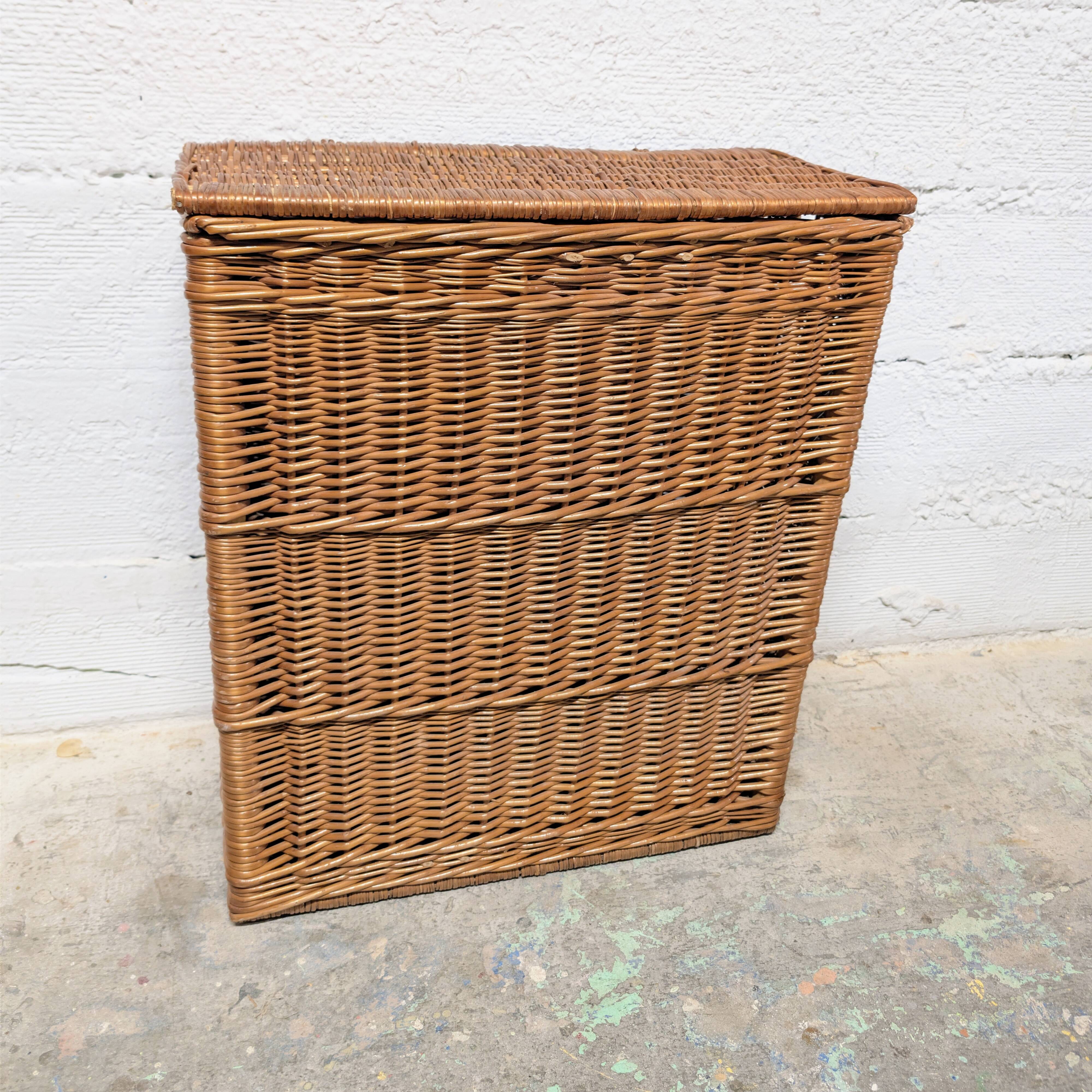 Large wicker basket