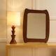 Organic wooden mirror - 1960s