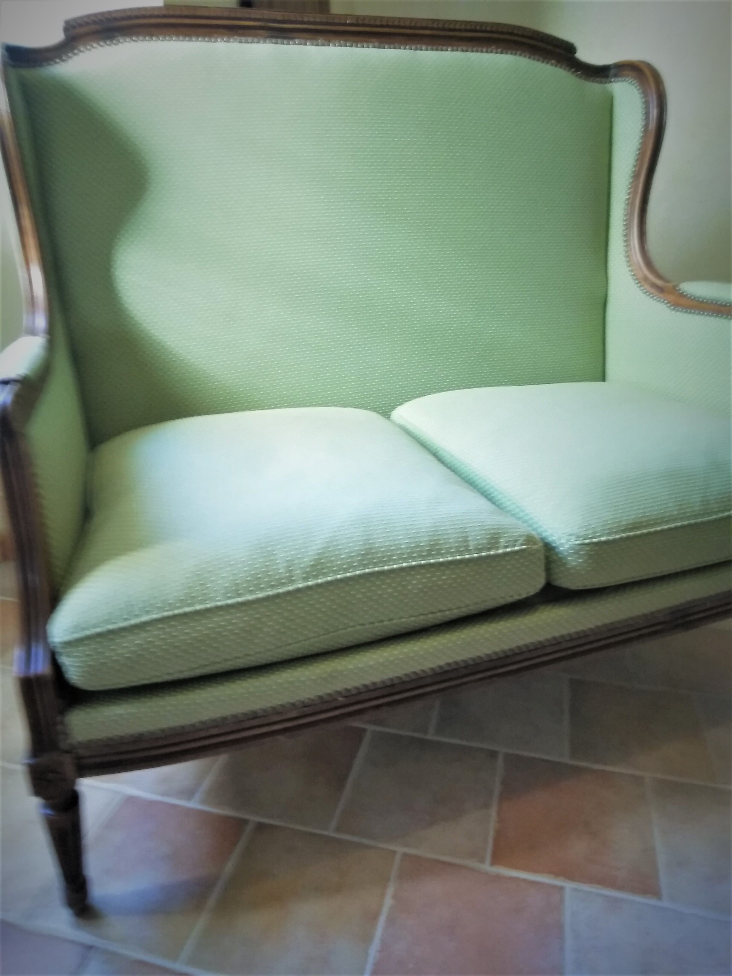 Canape louis XVI renovated