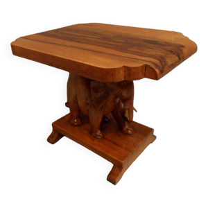 Table basse Art Déco - noyer