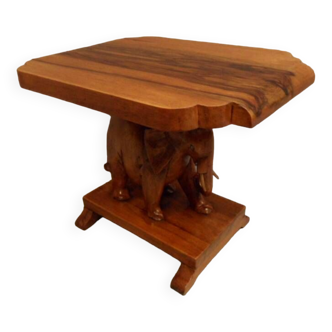 Art Deco walnut coffee table