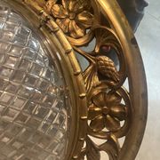 Large bronze ceiling light from the Art Nouveau period